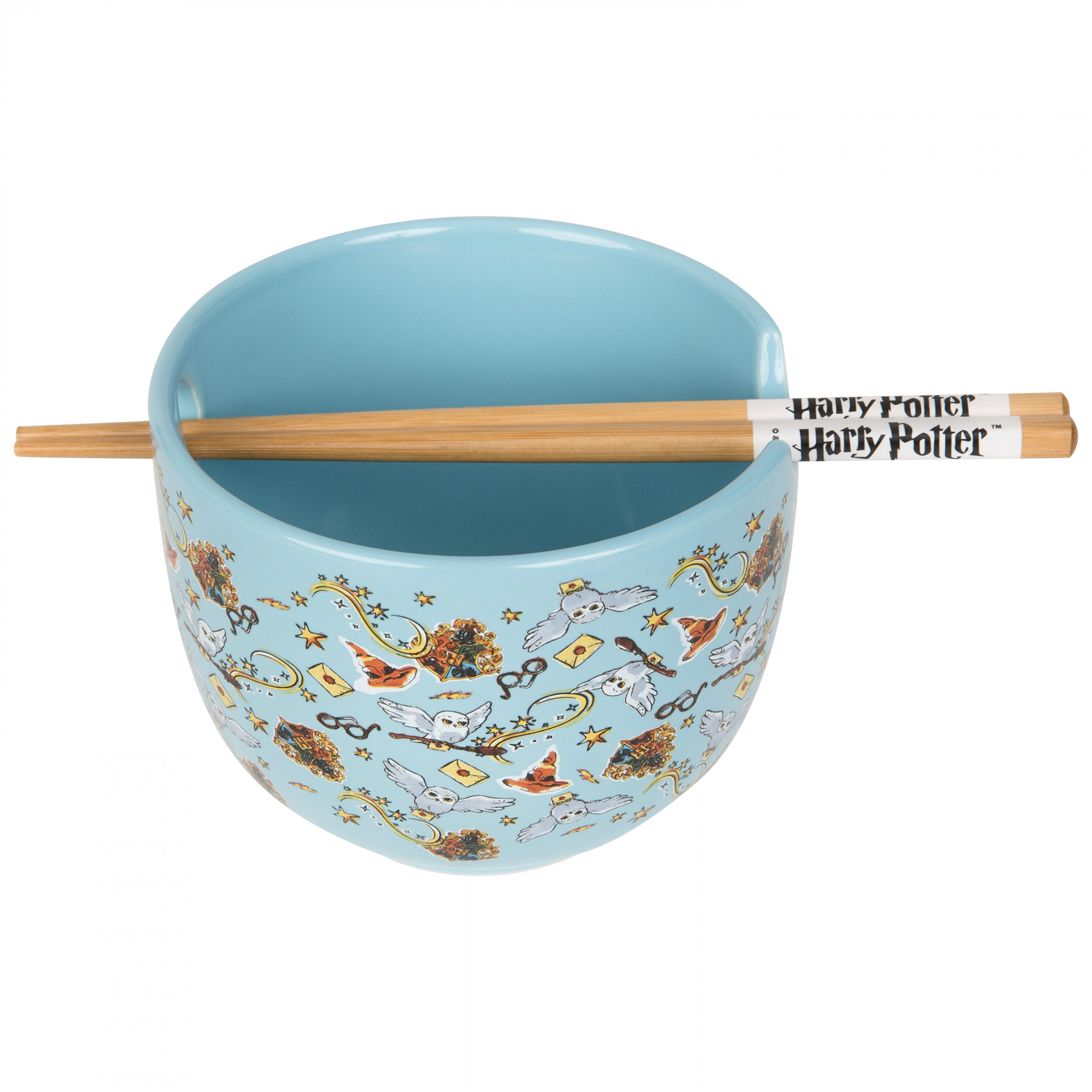 Harry Potter Hedwig's Travels Ramen Bowl with Chopsticks